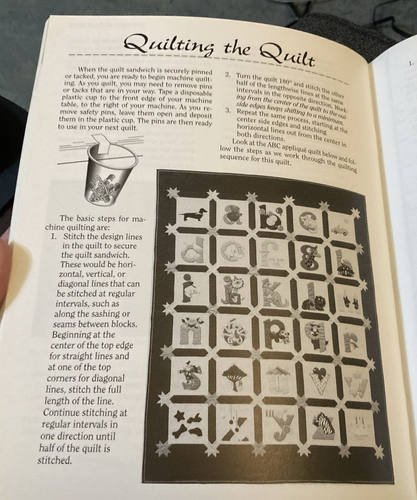 Vtg That Patchwork Place Machine Quilting Made Easy 1994 by Maurine Noble - Foto 11 di 12