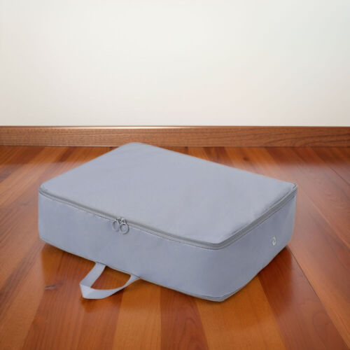 Compression Packing Cubes with Zipper Comforter Storage Bags Closet Organizers - Picture 5 of 9