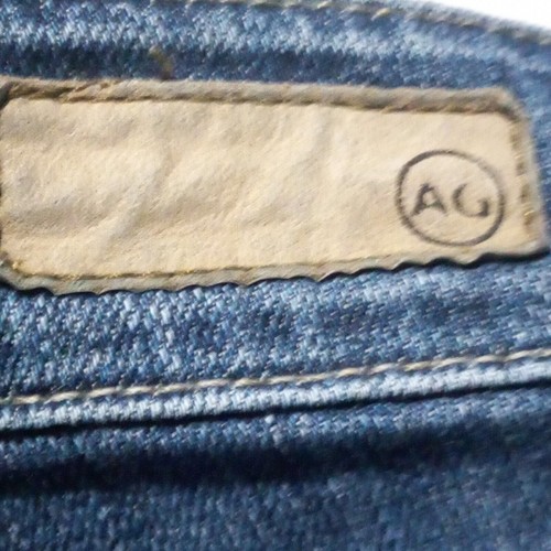 AG Adriano Goldschmied Tomboy Relaxed Straight Jeans-Size 27-Low Rise-Raw Hem - Picture 6 of 10