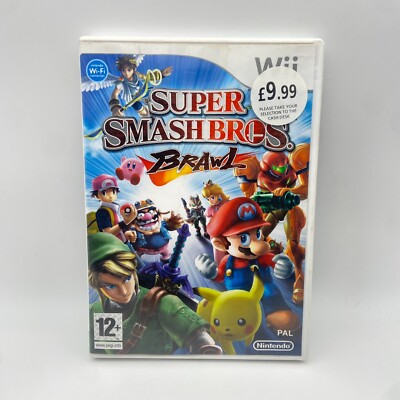 Super Smash Bros. Brawl (Nintendo Wii, 2008) komplett mit Handbuch