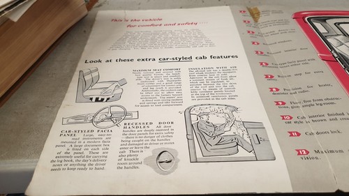 Folleto de ventas de camión Austin 301 abril 1957 - Imagen 2 de 6
