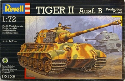 Revell 03129 Tiger II Ausf.B Production Turret 1:72 Neu und versiegelt in OVP