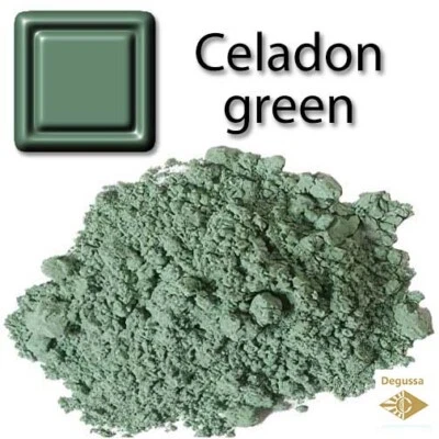 DEGUSSA Celadon Green * Colour Ceramics Pigment Stain Underglaze Pottery Free Shipping