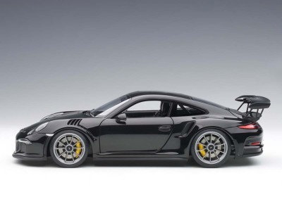 AUTO art 1/18 ポルシェ 911 GT3 RS ブラック PORSCHE 911 CARRERA GT3 RS (991) GLOSS BLACK SILVER WHEELS 1:18