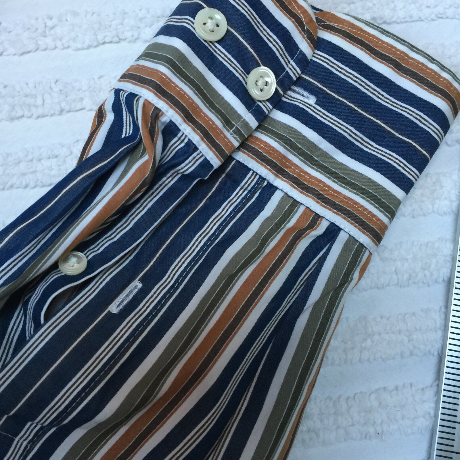 Faconnable Men Medium Classique Fit Button-Down S… - image 8