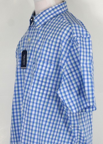 Nautica Shirt Short Sleeve Big & Tall solid, Plaid, Floral - Picture 21 of 22