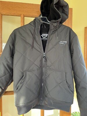 Freeze Defense Mens Fleece Lined Quilted Winter Jacket Coat Perfect Medium