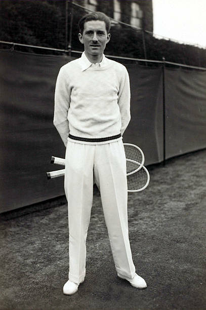 OLD PHOTO Tennis Circa 1930 Jacques Toto Brugnon France