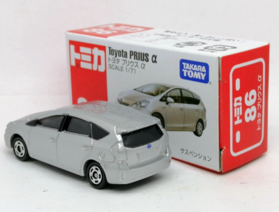 Takara Tomy Tomica No.86 Toyota Prius Alpha α Miniature Car