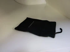 NEW BLACK Drawstring 5 x 7 Travel Bag Sack Felt Purse Pouch Draw String   #U6