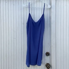 White House Black Market Brand Sheer Mini Slip Dress Size 16