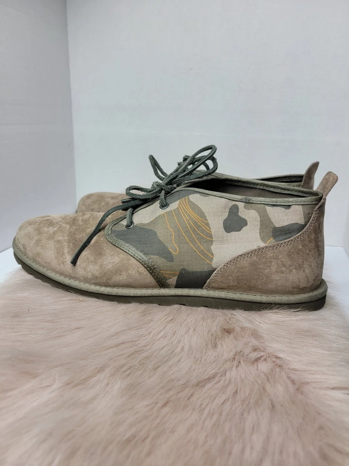 UGG Maksim Camo Chukka Mens Boots Size 13 Brindle Style # 1018461 - Image 3 of 4