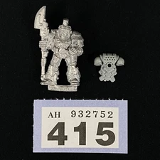 ROGUE TRADER SPACE MARINE MKI THUNDER ARMOUR HALBERD WARHAMMER 40,000 40K METAL