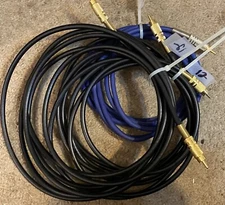 34FT 1-RCA to 1-RCA Gold-Plated Male to Male DJ/Mixer/Stereo System Audio Cable