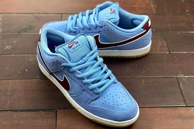 Nike SB Dunk Low Pro Phillies Valor Blue and Team Maroon DQ4040-400 US6.5-12 | eBay
