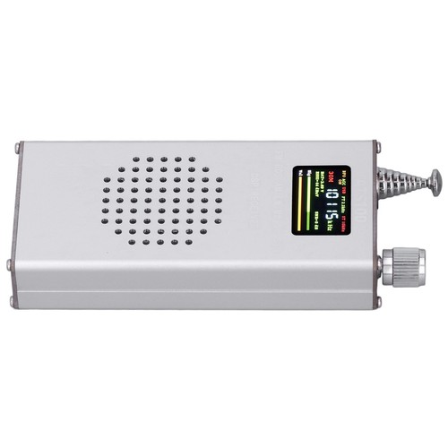 Radio Receiver Si4732 150K-30MHz 64M-108MHz FM Radio Receiver With Whip Antenna✿ - Zdjęcie 18 z 23