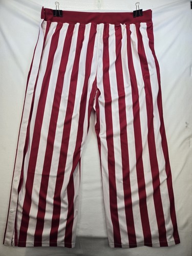 Adidas IU Indiana Candy Stripe Warm Up Tear Away pantaloni da basket uomo 4XL nuovi senza etichette - Foto 7 di 7