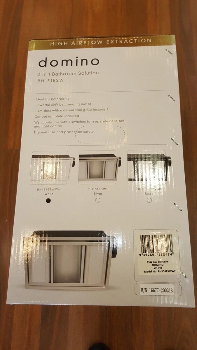 Mercator domino 3 in 2024 1 exhaust fan