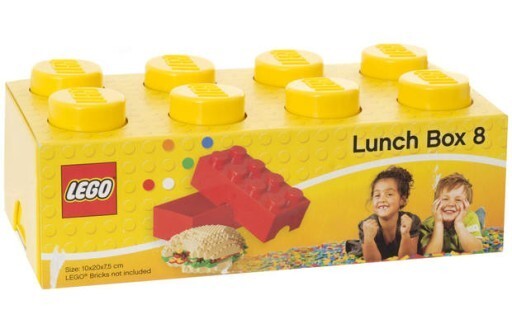 Lego Storage Set 4023 Lunch x Kids School Brick Box Brand New Sealed  yellow - Main Image