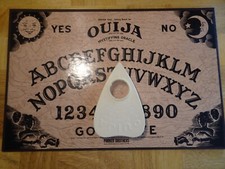 Parker Brothers William Fuld Ouija Board Creepy Halloween Party 1972 VGUC