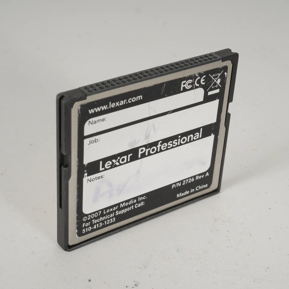 Lexar Professional 4GB 300x Speed UDMA CF Memory Card - Image 4 of 4