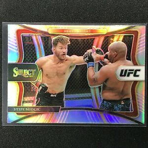 2021 Select Stipe Miocic Premier Level Silver Prizm No 104