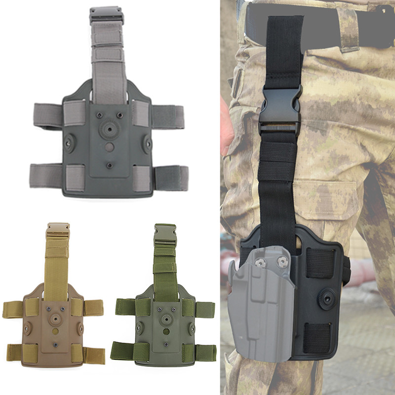 MOLLE Leg Platform Tactical Holster - Drop Leg Thigh Panel For Military & Airsoft