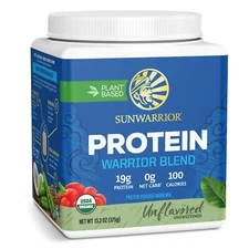Sunwarrior Vegan Protein Powder Plant-Based USDA Organic | BCAA Amino Acid He...