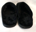 Robert David men's black suede slip on faux fur lined shoes size 9 — photo 4