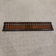 Japanese Vintage Wood Abacus Soroban with 1/4 Beads 23 Rows Rare From Japan
