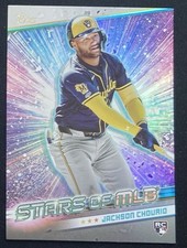 Jackson Chourio 2024 Topps Rookie Stars Of The MLB #SMLB-84 Milwaukee Brewers RC