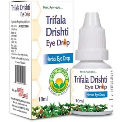 Basic Ayurveda Trifala Drishti Eye Drop (10ml) Free Shipping WW