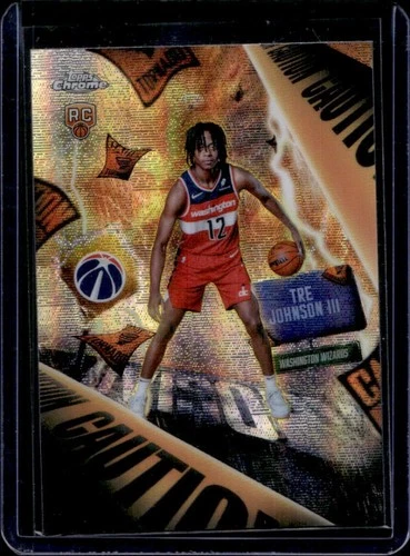 2025 Topps Chrome Tre Johnson III Base (RAW)