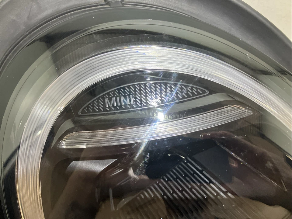 2025 Mini Cooper S F65 F66 Passenger Right RH Black Bezel LED Headlight OEM 0799 - Image 3 of 4