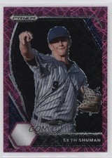 2021 Panini Prizm Draft Picks Pink Velocity Prizm Seth Shuman #PDP208 16ad