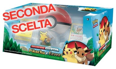 Pokemon Collection Poke Ball Pikachu And Eevee (Second Choice) (IT