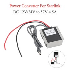 DC 12V/24V to 57V 4.5A Boost Converter Step-Up Module Male Plug Extension Cable