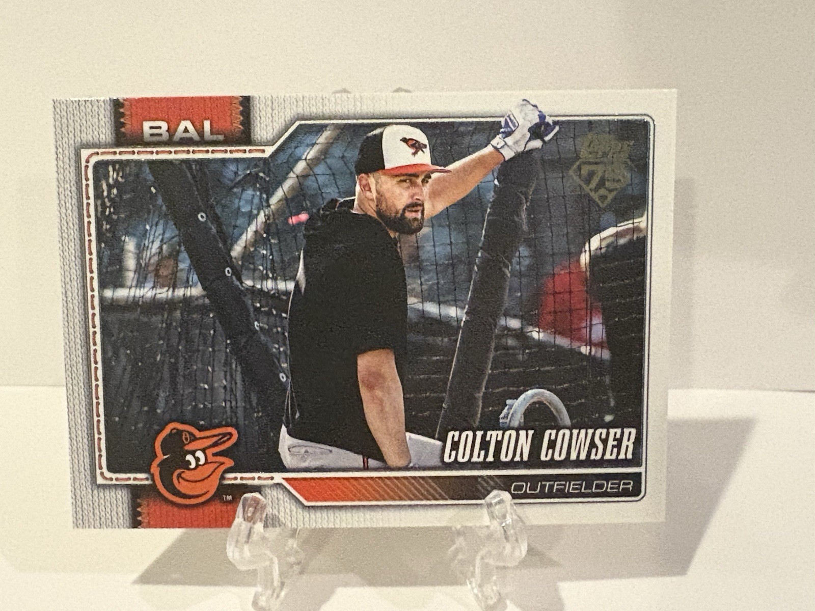 Topps 2026 Series 1 Golden Mirror Image Variation COLTON COWSER #166 SSP Orioles