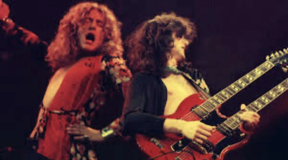 RARO LED ZEPPELIN SIN USAR🎟️8/23/70 CENTRO DE CONVENCIONES San Antonio TX “JIMMY PAGE” Foto 4 de 4