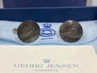 Georg Jensen Cuff links SV925 78B Wheat Rice wheatgrass Sterling Silver Denmark