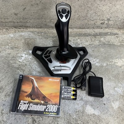 Logitech Freedom WingMan Cordless RF 2.4 Joystick + Microsoft Flight Sim 2000