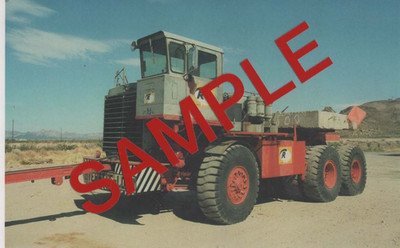 Mack  Off Road Push Truck. 8'' X 11''Truck Photo.