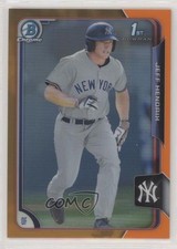 2015 Bowman Draft Chrome Orange Refractor 20/25 Jeff Hendrix #192 2r7
