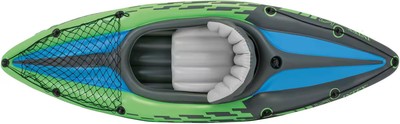 Intex Challenger K1 Boot Kajak Kanu Doppelpaddel 1 Person grün 1706504