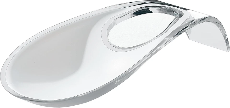 Poggiamestolo Kitchen Active Design, Trasparente, 24 X 11 X H4.5 Cm - Immagine 3 di 4