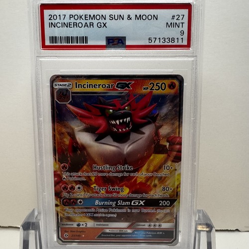 Incineroar-GX graded PSA 9 for sale on eBay