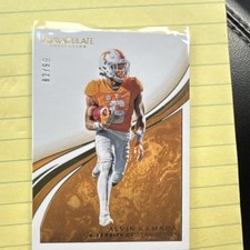 Alvin Kamara 2020 Immaculate Numbered (#82/99)