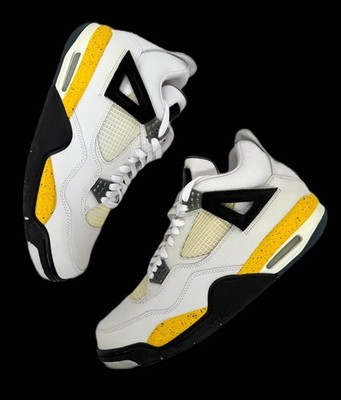 Size 12 - Air Jordan 4 Retro LS Tour Yellow for sale online | eBay