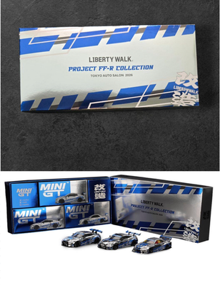 ミニカー LIBERTY WALK PROJECT FF-R COLLECTION MINI GT Liberty walk Project FF-R Collection Tokyo Auto Salon 2026