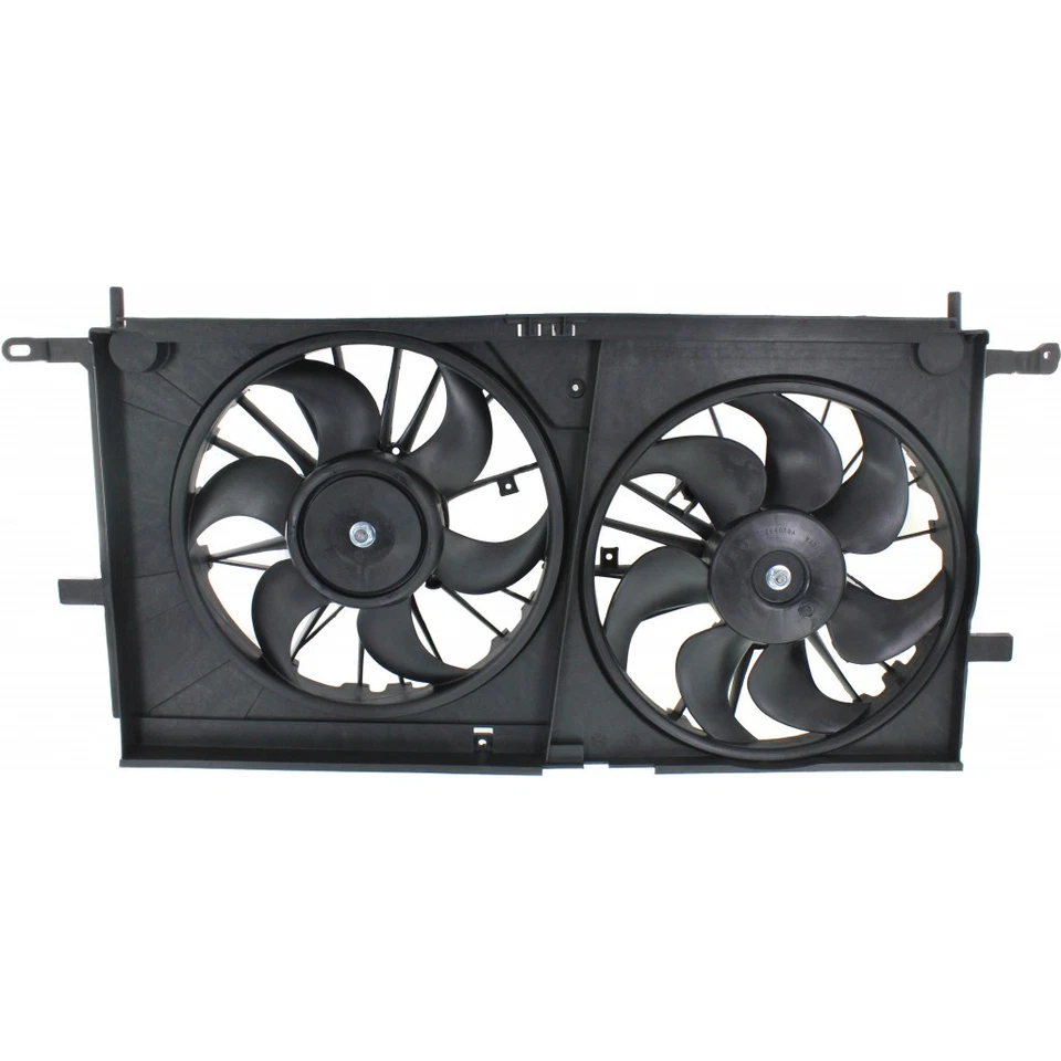 For Pontiac Montana Radiator Fan 2001-2005 Dual Fan GM3115137 | 10427858 - Image 2 of 4
